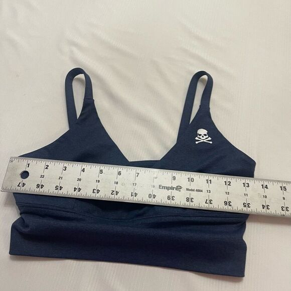 Soul Cycle Blue Sports Bra Size Small - Picture 3 of 6